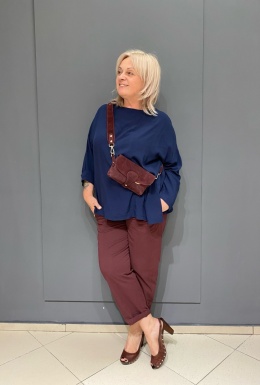 Spodnie TINA Wendy Trendy bordo