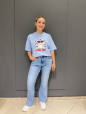 T-shirt bluzka SARDI blue