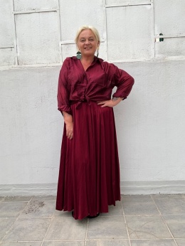 Koszula CELLO bordo