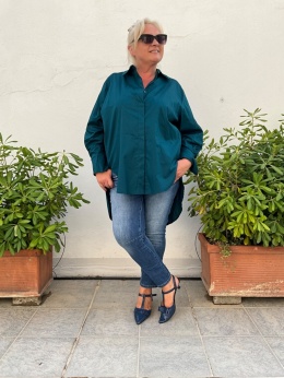 Koszula ELENA turkus