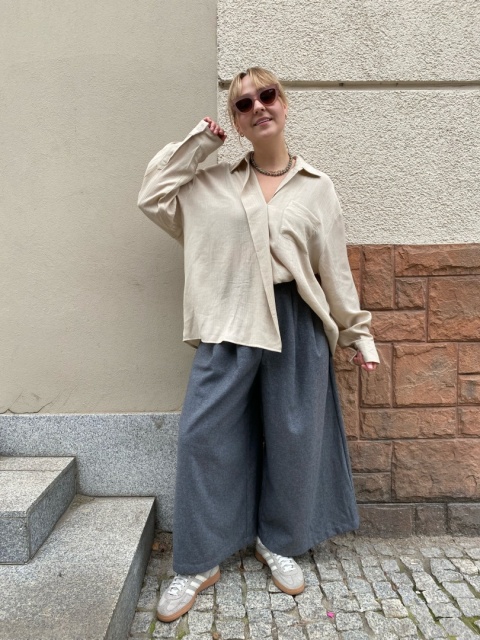 Koszula bluzka PIXI beż Koszula bluzka PIXI beż