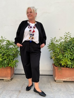 Spodnie EVORA Wendy Trendy czarne punto