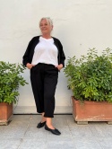 Spodnie EVORA Wendy Trendy czarne punto