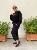 Spodnie jeansy AMALFI nero