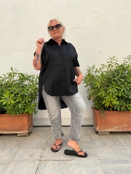 Spodnie jeansy BERGAMO grey