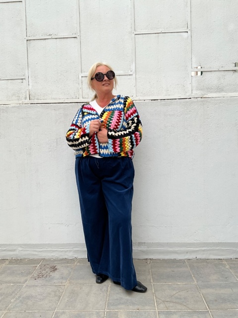 Sweter kardigan CELESTE blue Sweter kardigan CELESTE blue