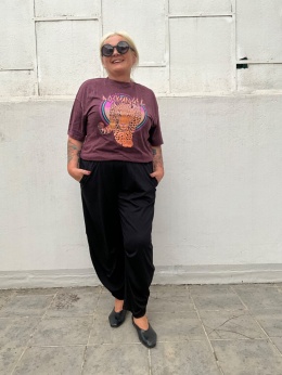 Tshirt bluzka CAPRI bordo