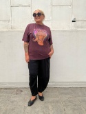 Tshirt bluzka CAPRI bordo