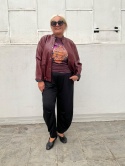 Tshirt bluzka CAPRI bordo