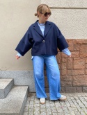 Żakiet kurtka KELIS granat
