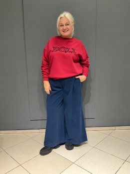 Bluza DOLL bordo