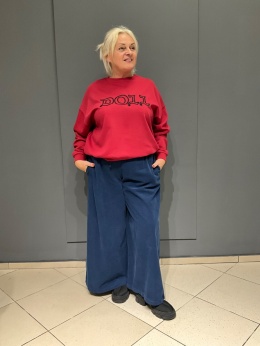 Bluza DOLL bordo