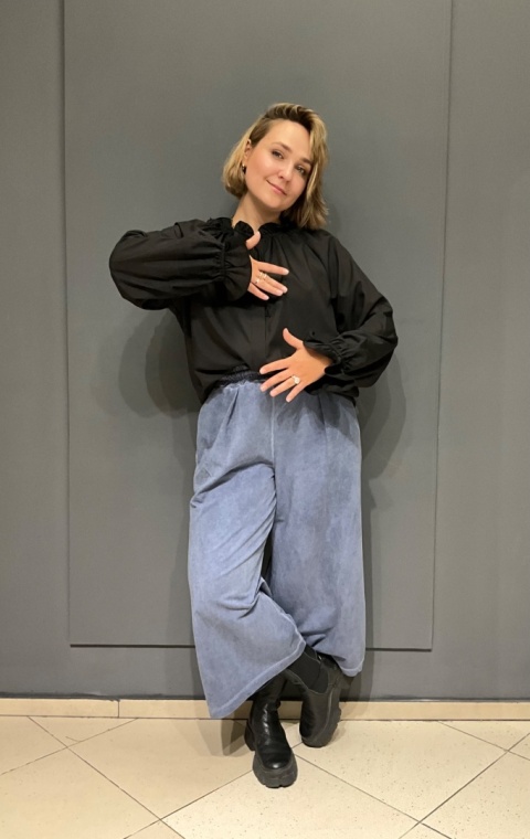 Bluzka Koszula ORAN Wiya nero Bluzka Koszula ORAN Wiya nero