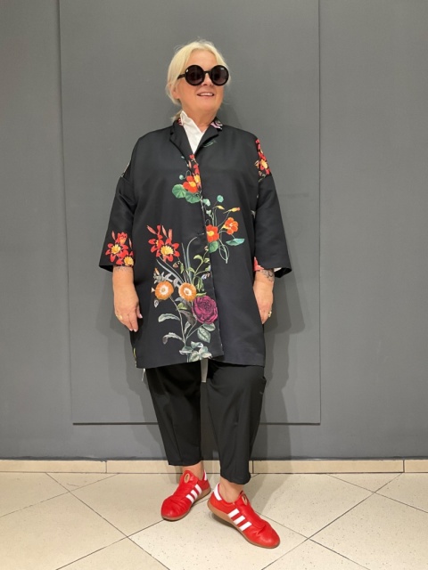 Płaszcz DALI Wendy Trendy kwiaty Płaszcz DALI Wendy Trendy kwiaty