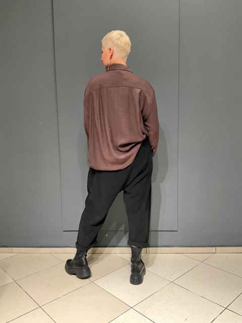 Spodnie baggy BASEL nero Spodnie baggy BASEL nero