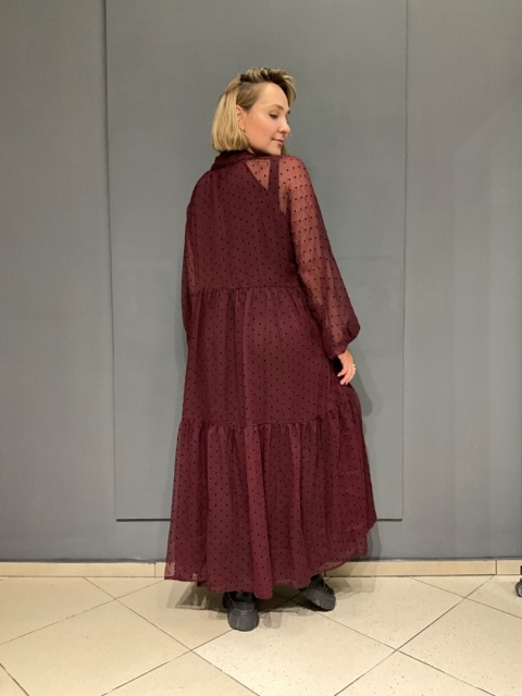 Sukienka NARA wiya bordo Sukienka NARA wiya bordo