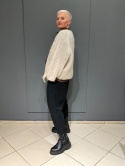 Sweter kardigan GIRL krem