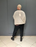 Sweter kardigan GIRL krem