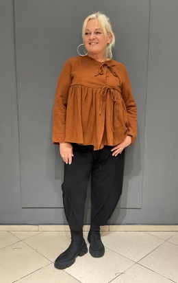 Sweter blezer JOMO Wendy Trendy cynamon