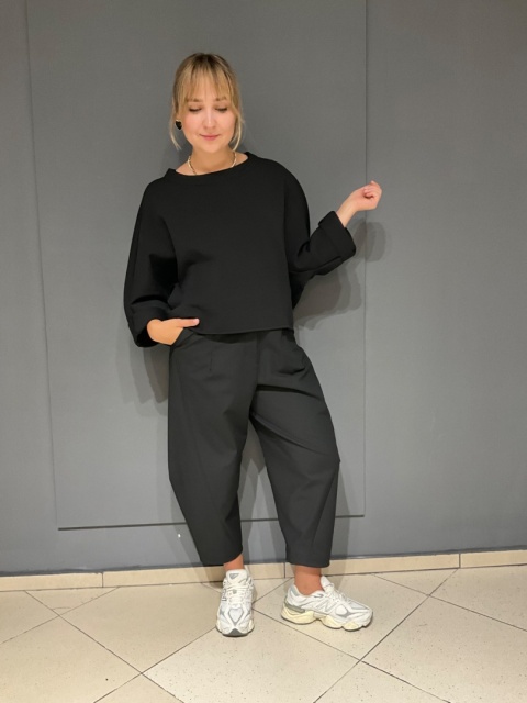 Bluzka OKI Wendy Trendy czarna Bluzka OKI Wendy Trendy czarna