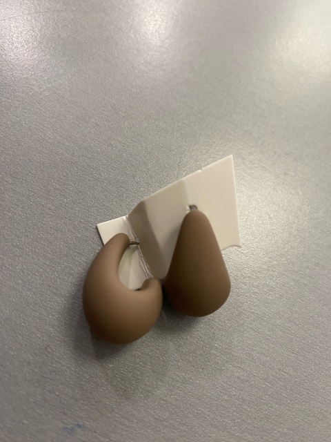 Kolczyki ŁEZKA choco Kolczyki ŁEZKA choco