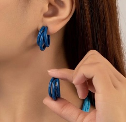Kolczyki MIKI BLUE