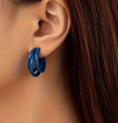 Kolczyki MIKI BLUE Kolczyki MIKI BLUE