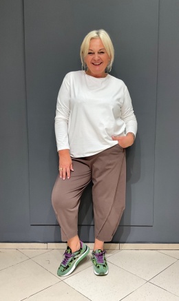 Spodnie BANDI punto Wendy Trendy mocca