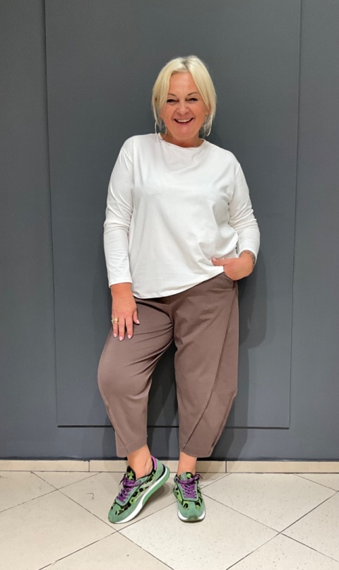 Spodnie BANDI punto Wendy Trendy mocca Spodnie BANDI punto Wendy Trendy mocca