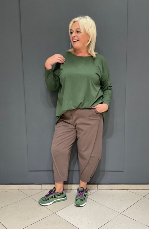 Spodnie BANDI punto Wendy Trendy mocca