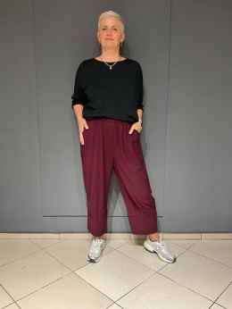 Spodnie LINDA bordo Wendy Trendy