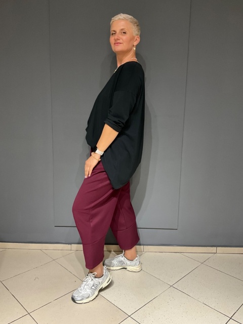 Spodnie LINDA bordo Wendy Trendy Spodnie LINDA bordo Wendy Trendy