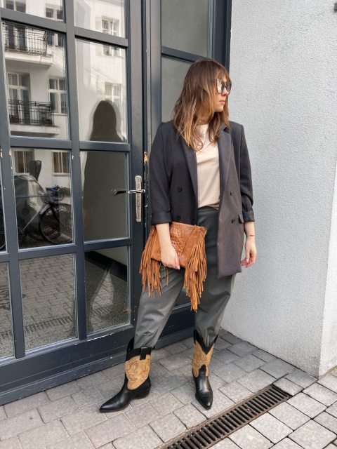 Spodnie MARON Wendy Trendy szare Spodnie MARON Wendy Trendy szare