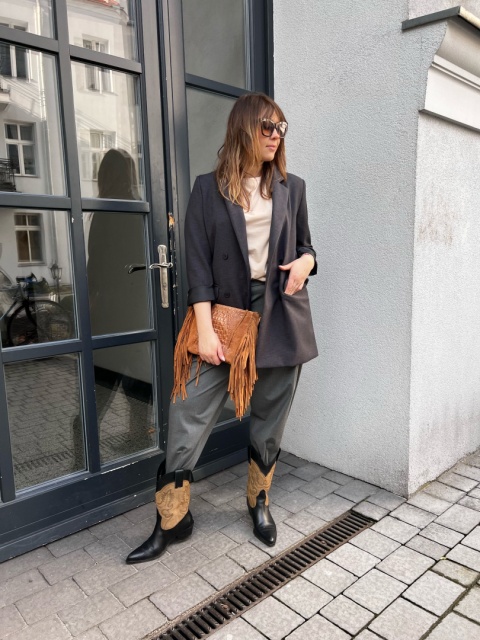 Spodnie MARON Wendy Trendy szare Spodnie MARON Wendy Trendy szare