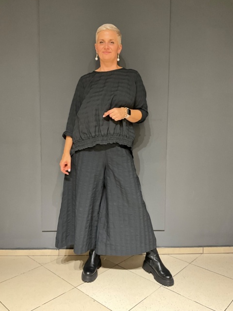 Spodnie kuloty Braga Wendy Trendy nero Spodnie kuloty Braga Wendy Trendy nero
