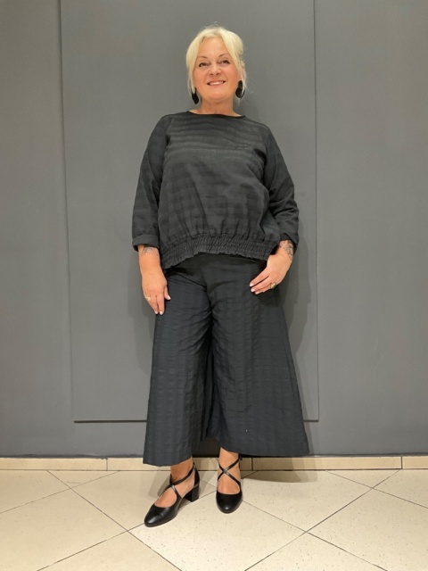 Spodnie kuloty Braga Wendy Trendy nero Spodnie kuloty Braga Wendy Trendy nero