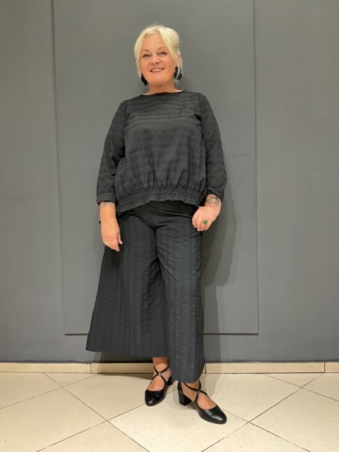 Spodnie kuloty Braga Wendy Trendy nero Spodnie kuloty Braga Wendy Trendy nero
