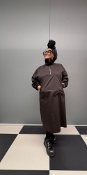 Sukienka FERA brown