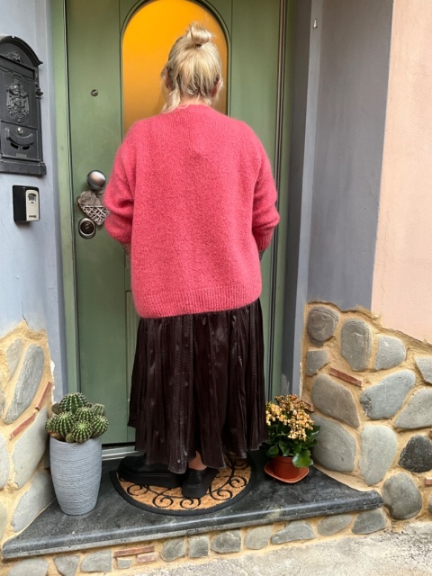 Sweter MAJA różowy pieprz Sweter MAJA różowy pieprz