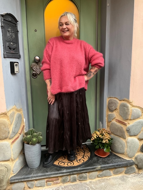 Sweter MAJA różowy pieprz Sweter MAJA różowy pieprz