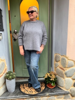 Sweter MAJA grey