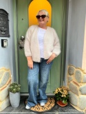 Sweter kardigan NINA GIANCHI krem