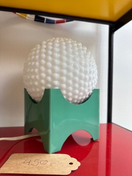 VINTAGE Lampka lata 60. zielona