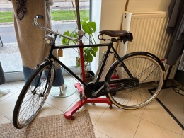 VINTAGE Rower Art Deco