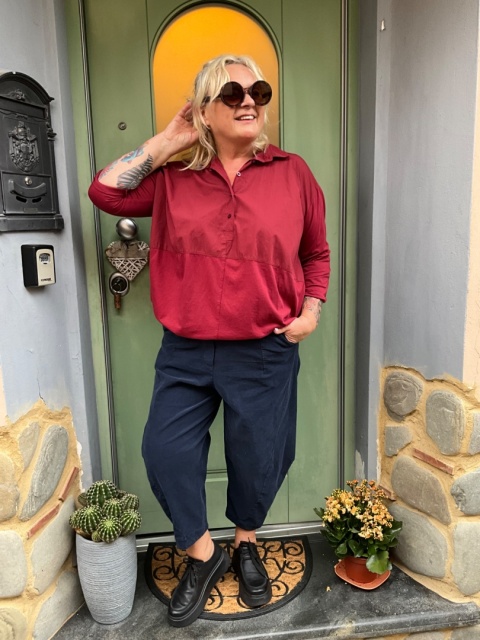 Koszula MAGNUM Wendy Trendy bordo
