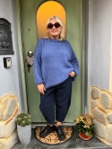 Spodnie BANDI Wendy Trendy sztruks navi