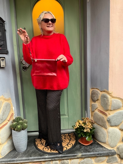 Spodnie GERDA groszki Spodnie GERDA groszki