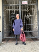 Torebka skórzana ALICJA VERA PELE bordo