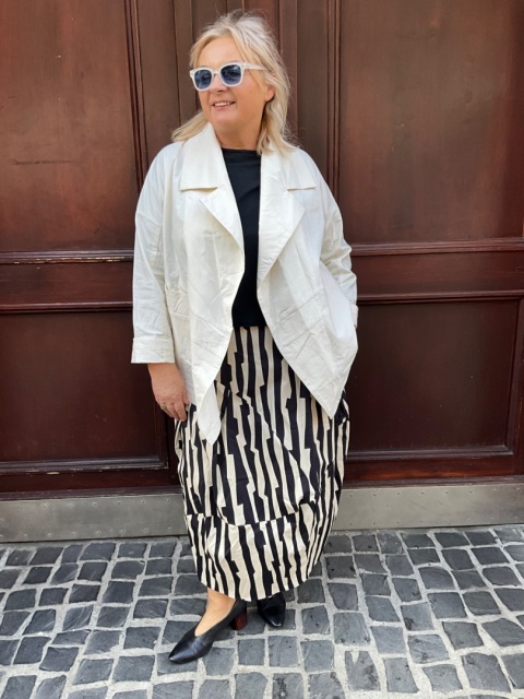 Blezer Zakiet KYOTO Wendy Trendy bianco Blezer Zakiet KYOTO Wendy Trendy bianco