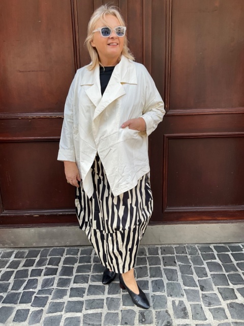 Blezer Zakiet KYOTO Wendy Trendy bianco Blezer Zakiet KYOTO Wendy Trendy bianco